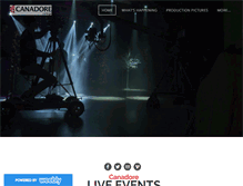 Tablet Screenshot of canadoretv.com